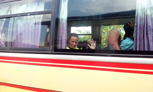Автобус Сиануквиль Пном Пень