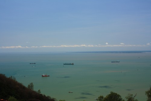Вьетнам. Вунг Тау. Гора Хо Май. Вид на море.